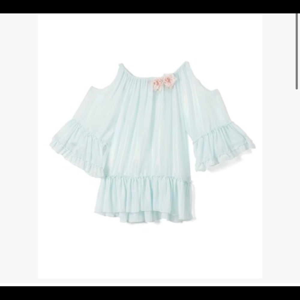Kate Mack aqua cover up